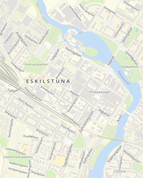 Karta Över Eskilstuna Centrum - Europa Karta