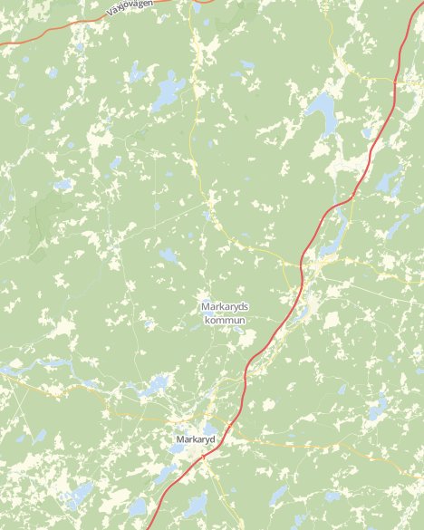 karta över markaryd Valresultat   Kommunvalet Markaryd _ SVT Nyheter